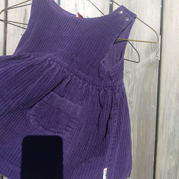 Vintage Baby Corduroy Dress PLEASE MUM Sleeveless Jumper - Picture 11 of 13